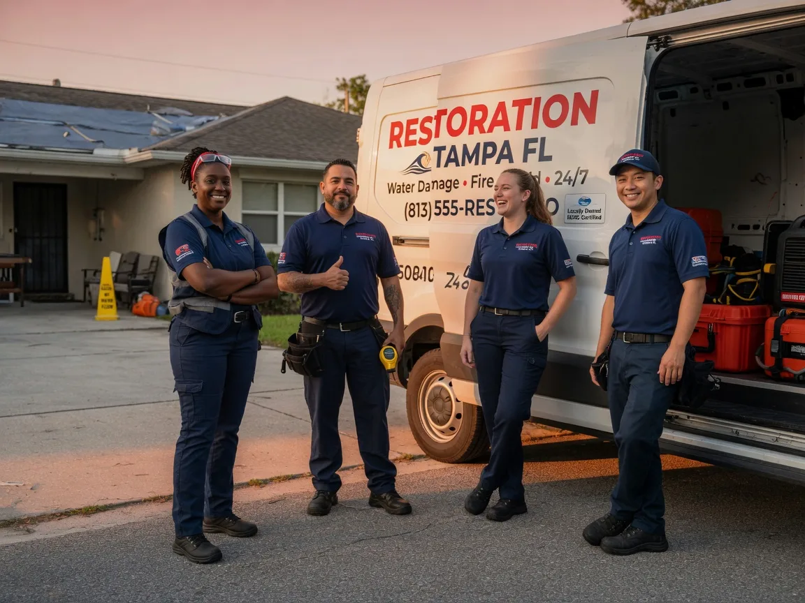 Water Damage Restoration company in New Point, IN