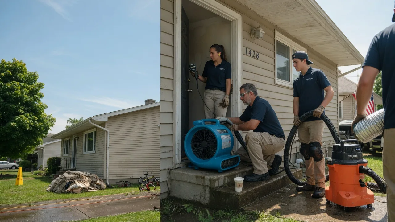 Water Damage Restoration in New Point, IN near me